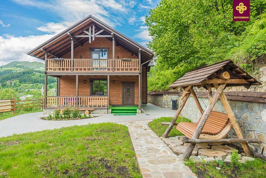 Вилла Karpatska Oselia Верховина Экстерьер фото